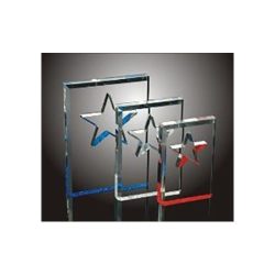 BSC0 Acrylic Beveled Star Award