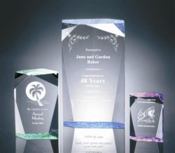 BR017M Rectangler Acrylic Trophy