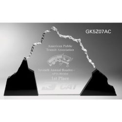 GK5Z07 Acrylic Mountain Perspective Award