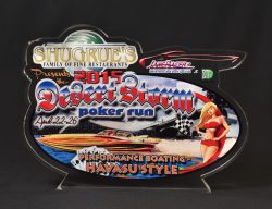 Custom Shaped Cut Out Award