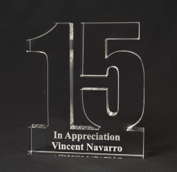 Custom Shaped Cut Out Award