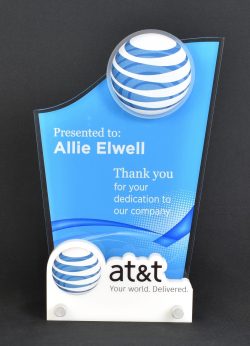 Custom Shaped Cut Out Award