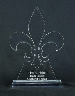 Custom Shaped Cut Out Award