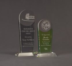 Blaze Nebulous Acrylic Award