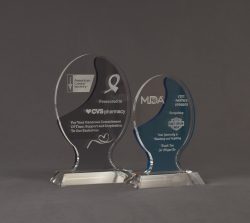Illuminate Nebulous Acrylic Award